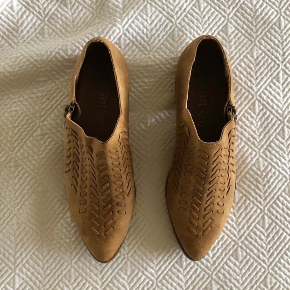 Boutique Tan Ankle Bootie